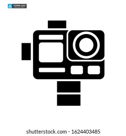 camera icon isolated sign symbol vector illustration - high quality black style vector icons
