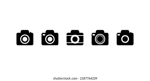 Camera icon isolated sign symbol vector illustration - Collection of high quality black style vector icons