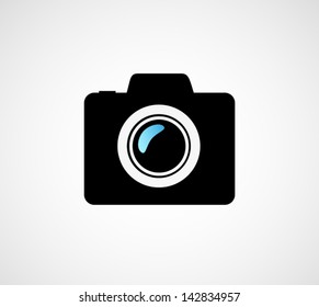 camera icon isolated. vector illustration