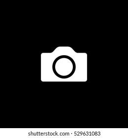 camera icon, isolated, white background
