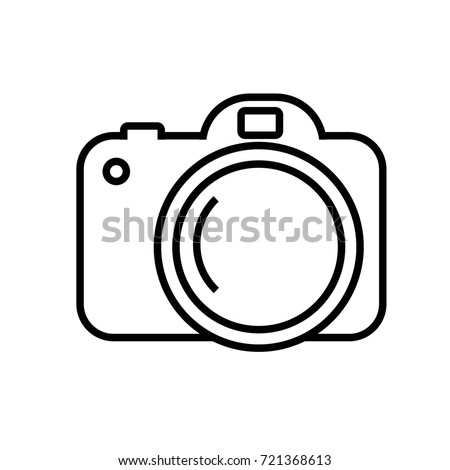 Download Camera Icon Line Vector Image Stock Vector (Royalty Free ...