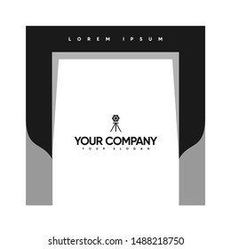 Camera Icon Logo Design Concept