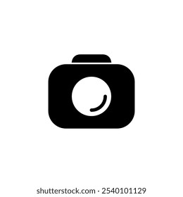 Camera icon logo design. photo camera sign and symbol. photography icon.