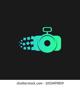 Camera Icon Logo Design Template. Photography Vector Illustration