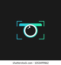 Camera Icon Logo Design Template. Photography Vector Illustration