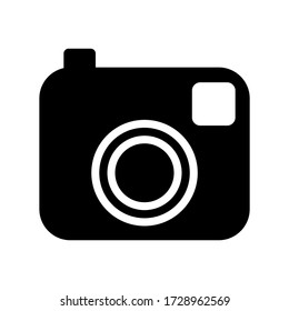 camera icon or logo isolated sign symbol vector illustration - high quality black style vector icons
