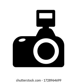 camera icon or logo isolated sign symbol vector illustration - high quality black style vector icons

