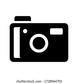 camera icon or logo isolated sign symbol vector illustration - high quality black style vector icons
