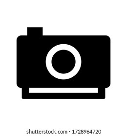camera icon or logo isolated sign symbol vector illustration - high quality black style vector icons
