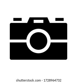 camera icon or logo isolated sign symbol vector illustration - high quality black style vector icons
