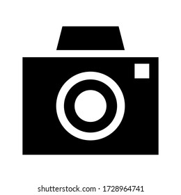 camera icon or logo isolated sign symbol vector illustration - high quality black style vector icons
