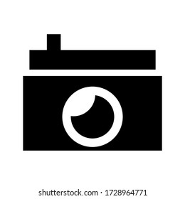camera icon or logo isolated sign symbol vector illustration - high quality black style vector icons
