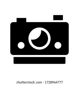 camera icon or logo isolated sign symbol vector illustration - high quality black style vector icons
