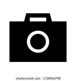 camera icon or logo isolated sign symbol vector illustration - high quality black style vector icons
