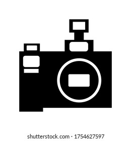 camera  icon or logo isolated sign symbol vector illustration - high quality black style vector icons
