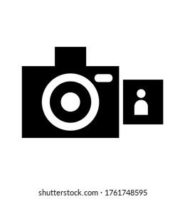 camera icon or logo isolated sign symbol vector illustration - high quality black style vector icons
