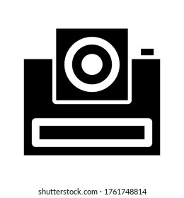 camera icon or logo isolated sign symbol vector illustration - high quality black style vector icons
