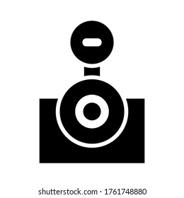 camera icon or logo isolated sign symbol vector illustration - high quality black style vector icons

