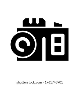 camera icon or logo isolated sign symbol vector illustration - high quality black style vector icons

