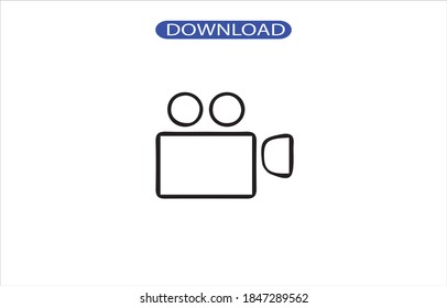 camera icon or logo isolated sign symbol vector illustration - high quality black style vector icons.