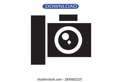 camera icon or logo isolated sign symbol vector illustration - high quality black style vector icons.