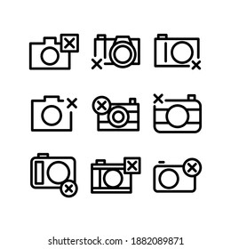 camera icon or logo isolated sign symbol vector illustration - Collection of high quality black style vector icons
