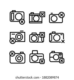 camera icon or logo isolated sign symbol vector illustration - Collection of high quality black style vector icons
