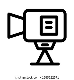 camera icon or logo isolated sign symbol vector illustration - high quality black style vector icons
