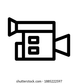 camera icon or logo isolated sign symbol vector illustration - high quality black style vector icons
