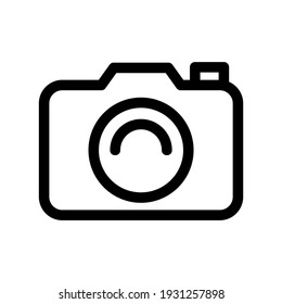 camera icon or logo isolated sign symbol vector illustration - high quality black style vector icons

