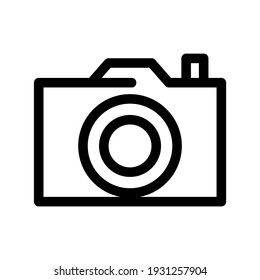 camera icon or logo isolated sign symbol vector illustration - high quality black style vector icons
