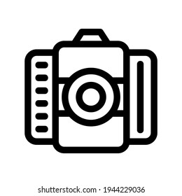 camera icon or logo isolated sign symbol vector illustration - high quality black style vector icons
