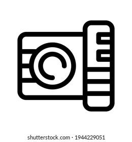camera icon or logo isolated sign symbol vector illustration - high quality black style vector icons
