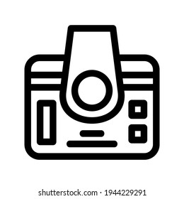 Kamerasymbol oder Logo einzeln auf Zeichen, Vektorgrafik - hochwertige Vektorsymbole in schwarzem Stil
