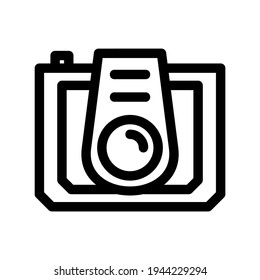 camera icon or logo isolated sign symbol vector illustration - high quality black style vector icons
