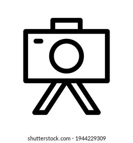 camera icon or logo isolated sign symbol vector illustration - high quality black style vector icons
