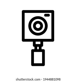 camera icon or logo isolated sign symbol vector illustration - high quality black style vector icons

