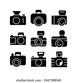 camera icon or logo isolated sign symbol vector illustration - Collection of high quality black style vector icons
