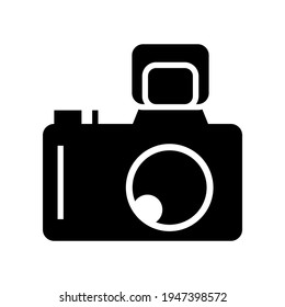 camera icon or logo isolated sign symbol vector illustration - high quality black style vector icons
