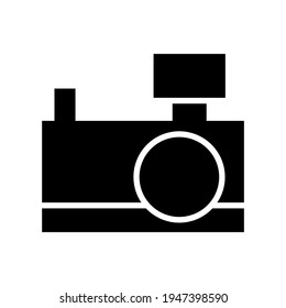 camera icon or logo isolated sign symbol vector illustration - high quality black style vector icons
