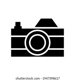 camera icon or logo isolated sign symbol vector illustration - high quality black style vector icons
