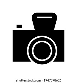 camera icon or logo isolated sign symbol vector illustration - high quality black style vector icons
