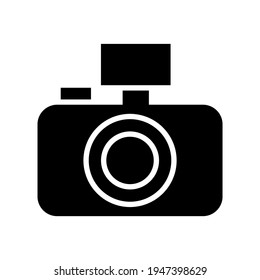 camera icon or logo isolated sign symbol vector illustration - high quality black style vector icons
