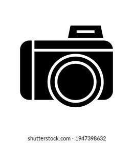 camera icon or logo isolated sign symbol vector illustration - high quality black style vector icons
