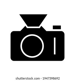 camera icon or logo isolated sign symbol vector illustration - high quality black style vector icons
