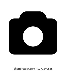 camera icon or logo isolated sign symbol vector illustration - high quality black style vector icons
