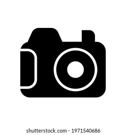 camera icon or logo isolated sign symbol vector illustration - high quality black style vector icons
