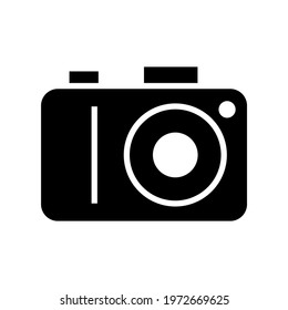 camera icon or logo isolated sign symbol vector illustration - high quality black style vector icons
