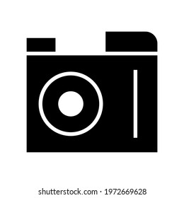 camera icon or logo isolated sign symbol vector illustration - high quality black style vector icons
