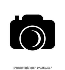 camera icon or logo isolated sign symbol vector illustration - high quality black style vector icons
